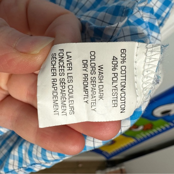 Van Heusen Originals Shirt Button-Down Blue & White Size Large - Picture 11 of 16